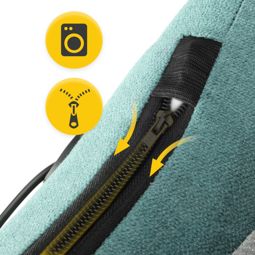 Масажна подушка  4FIZJO Shiatsu Lite Green  - фото №8